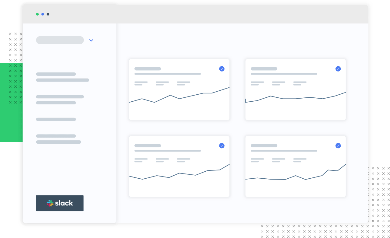 Illustration of a informational dashboard